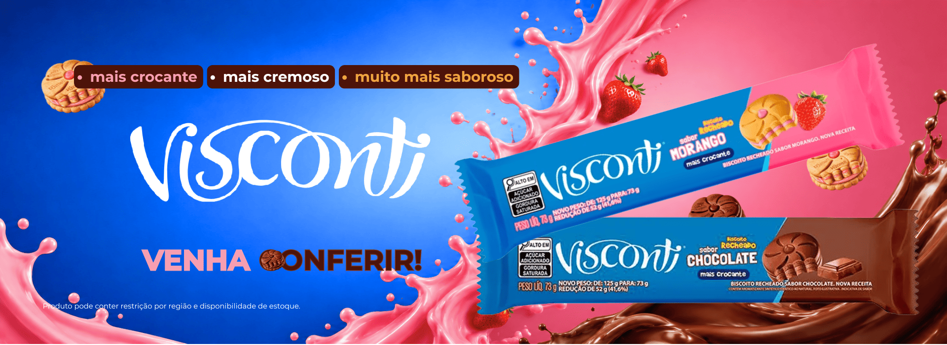 Visconti- Bolachas recheadas