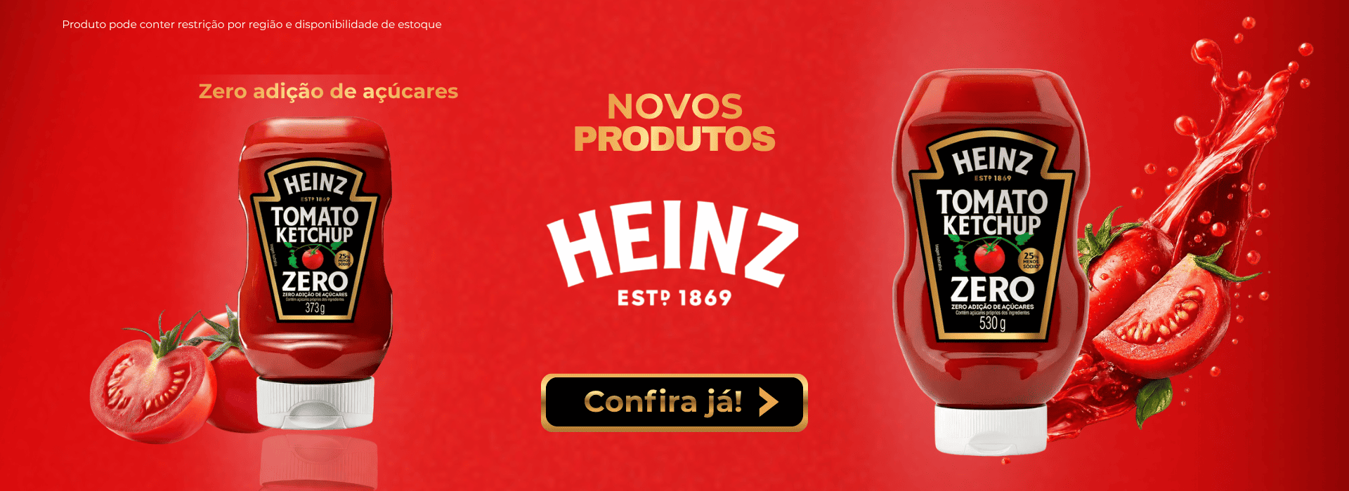 Ketchup Tradicional Zero Heinz