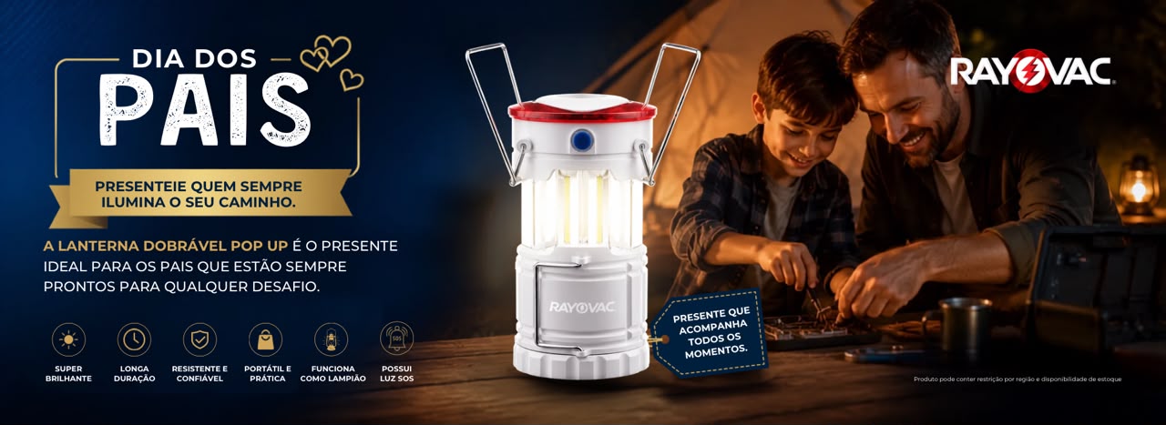 dia dos pais RAYOVAC