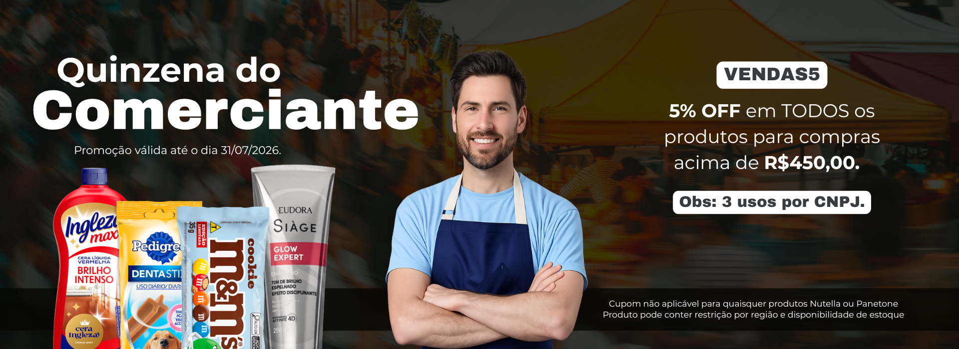 Quinzena do comerciante
