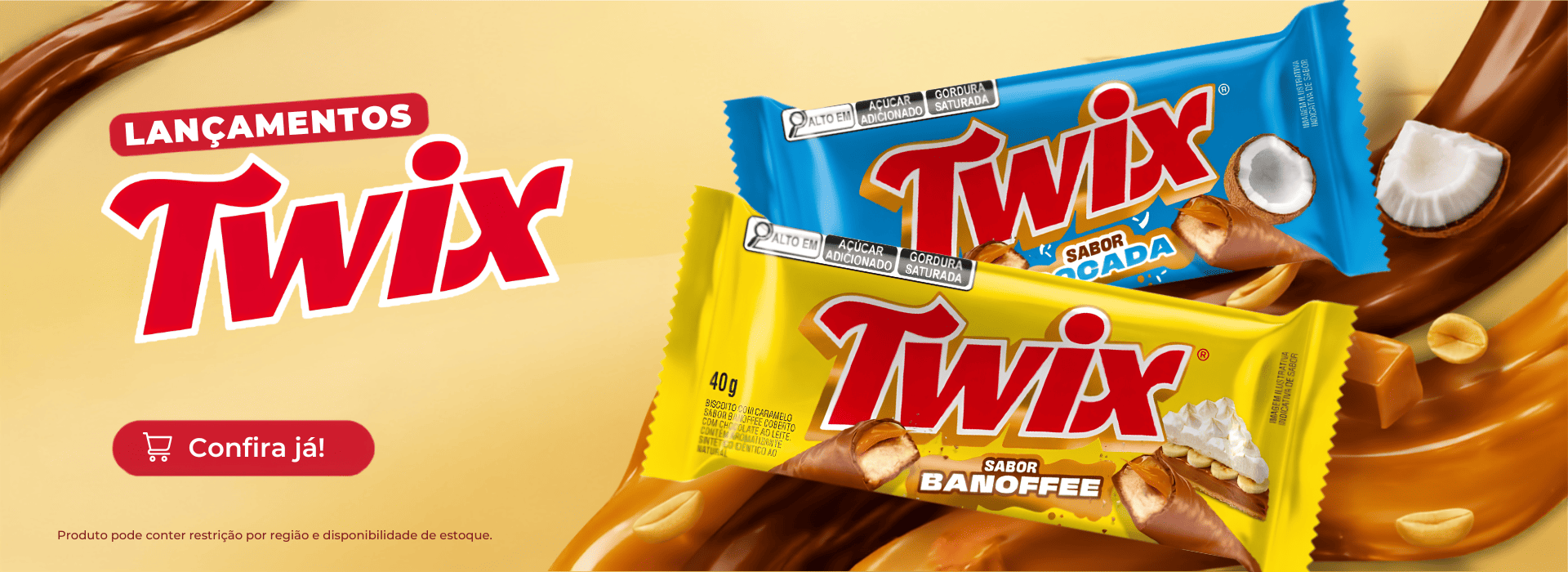 novos twix 